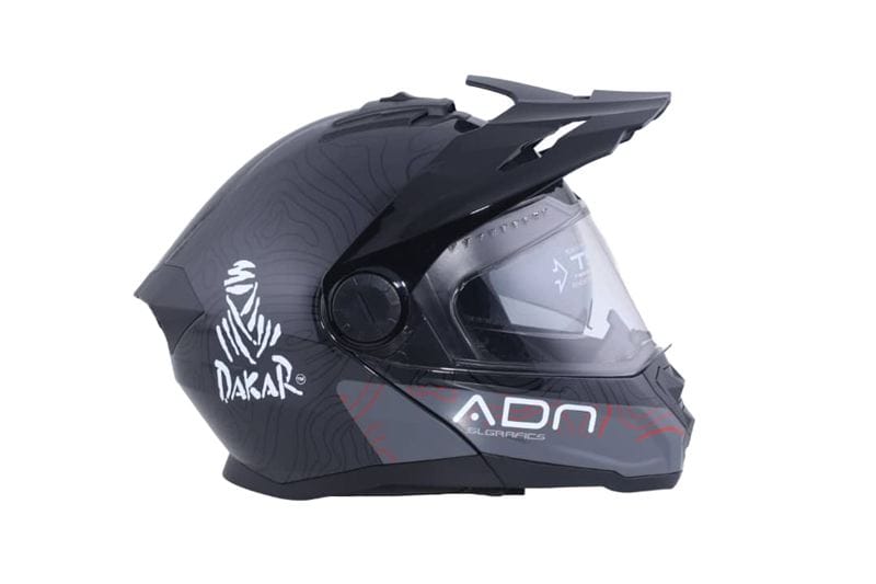 casco adventure adn duale dakar moon grey