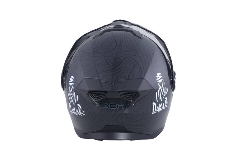 casco adventure adn duale dakar moon grey