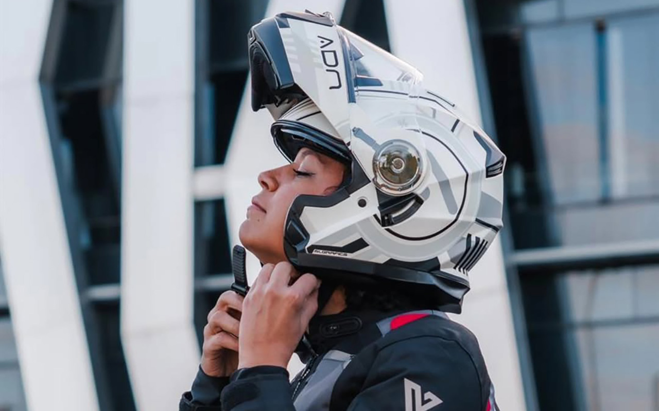 casco de moto modular ADN homologacion PJ